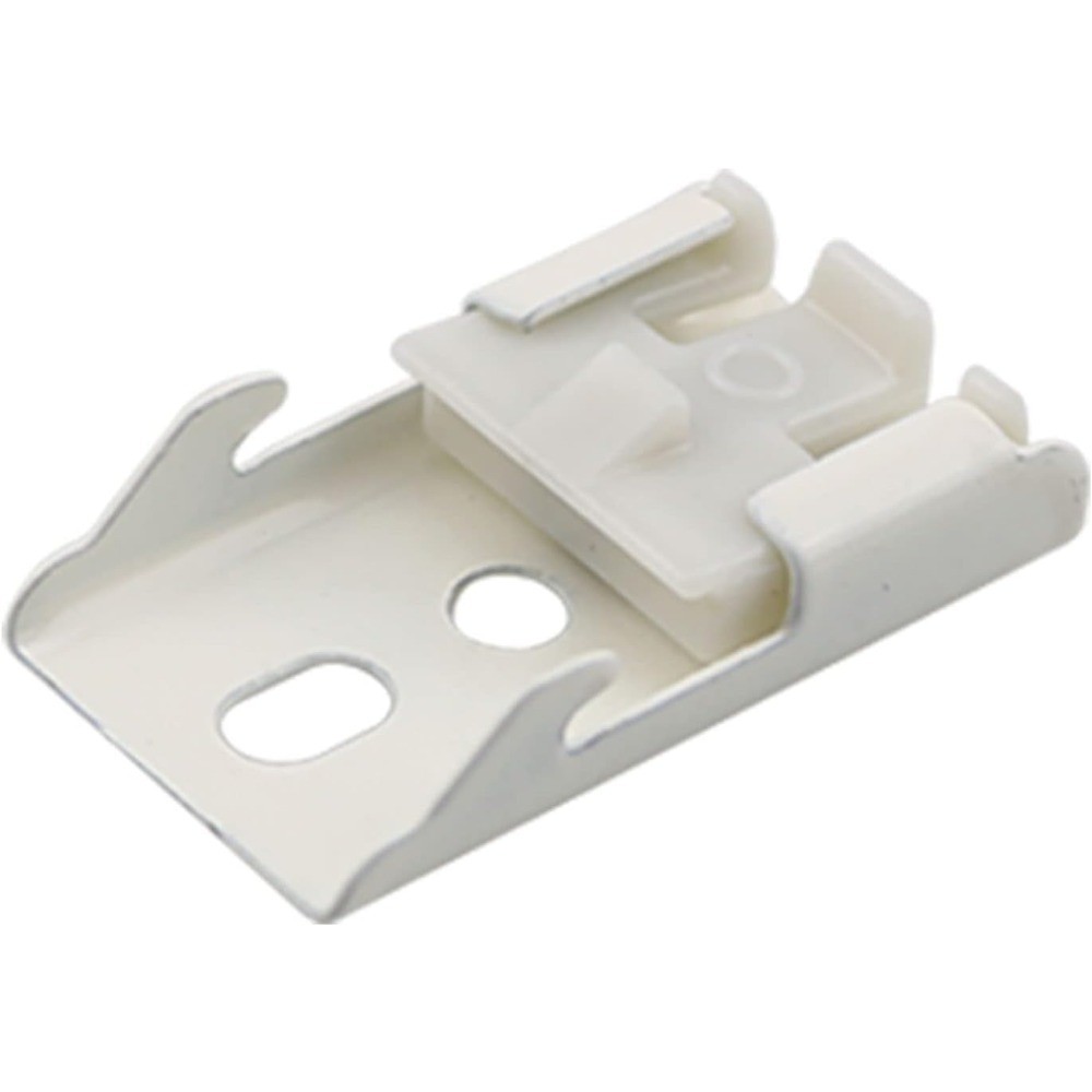 12pcs Curtain Track Mounting Bracket White Ceiling Mount Brackets 10mm for