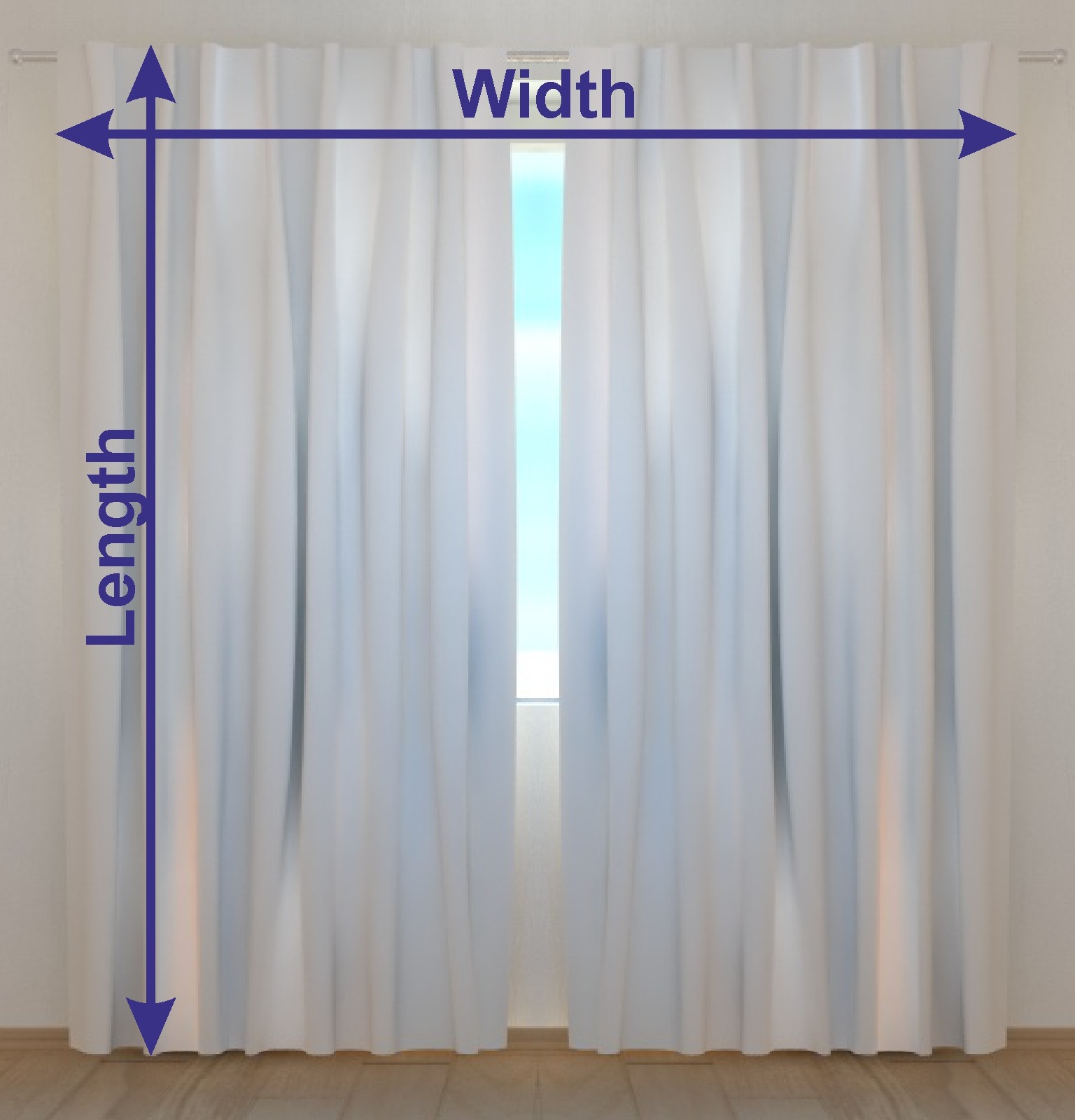 Curtain with Print Sunset over the Meadow Scenery Print Wellmira Ready Made 3D