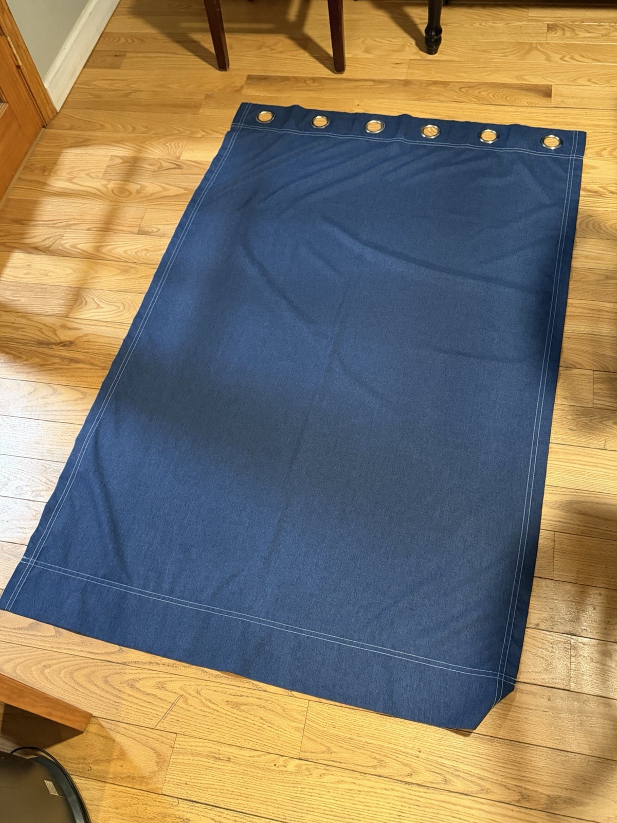 American Living Curtain Panels/2/Denim Look