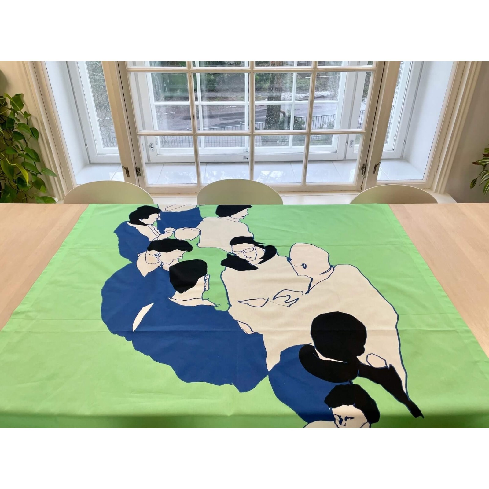 Marimekko Fabric Panel, Large Print for Wall Art, Curtain Panel or Tablecloth
