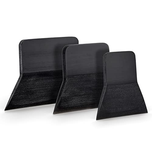 3 PCS PPF Squeegee Kit Small Squeegee for Vinyl, TPU 5Inch+4Inch+2.5Inch Black