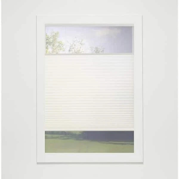 Snow Drift Top Down Bottom Up Cordless Light Filtering Cellular Shade 48″ x 72″