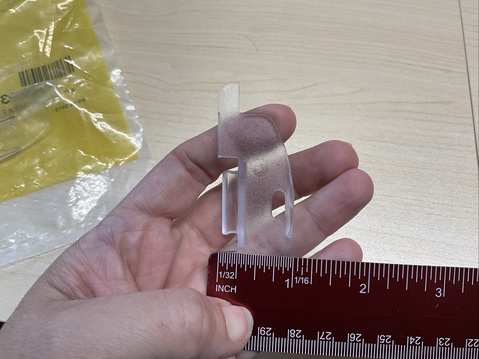 3/4” Applause Blind Handle (1) Clear Hunter Douglas 7300333000