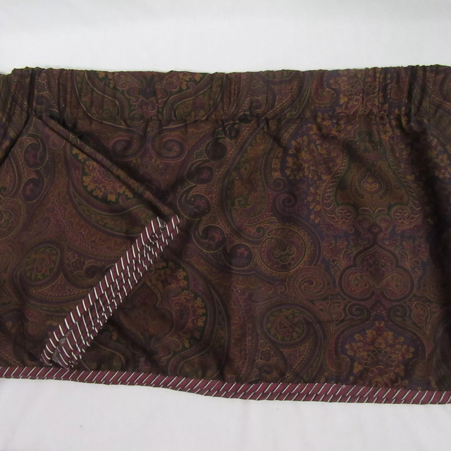 CHAPS Preston Paisley 2pc Window Valance Set(s)