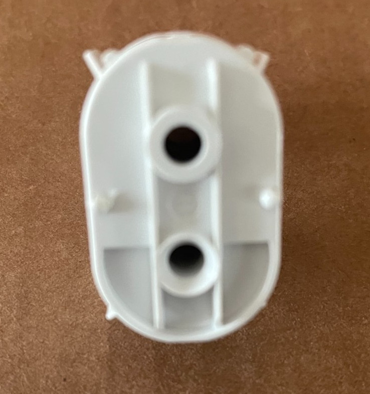 Simplex White motor for button lift cordless cellular cellular shades