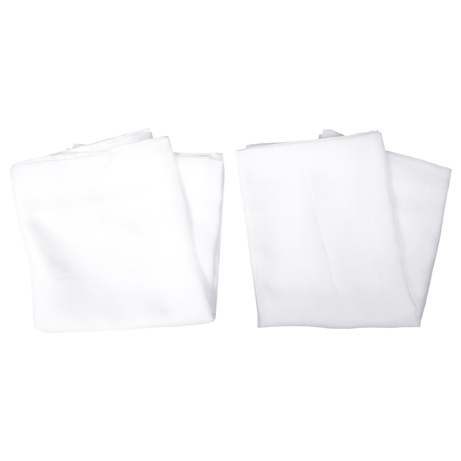 Window White Sheer Curtains 90 Inches Long 2 Panels Sheer White Curtains9854