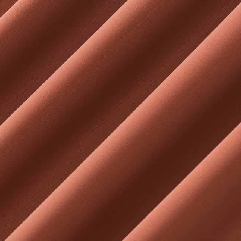40″x95″ Pocket Curtain Panel Orange: Modern Polyester Indoor Drapery – 1 Pc