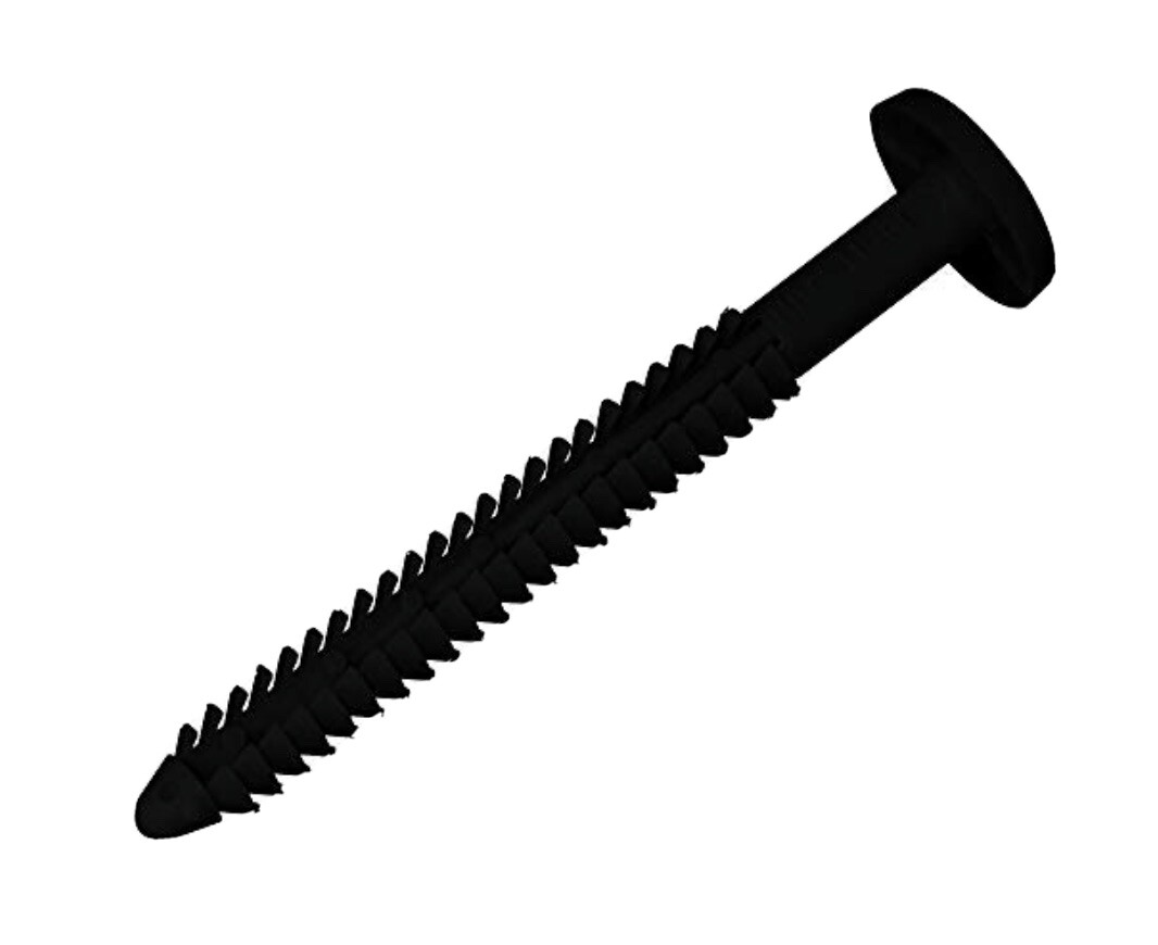 Window Shutters Panel Peg Locks 3″ Spikes Lock Fasteners Forest Black Pack of 12