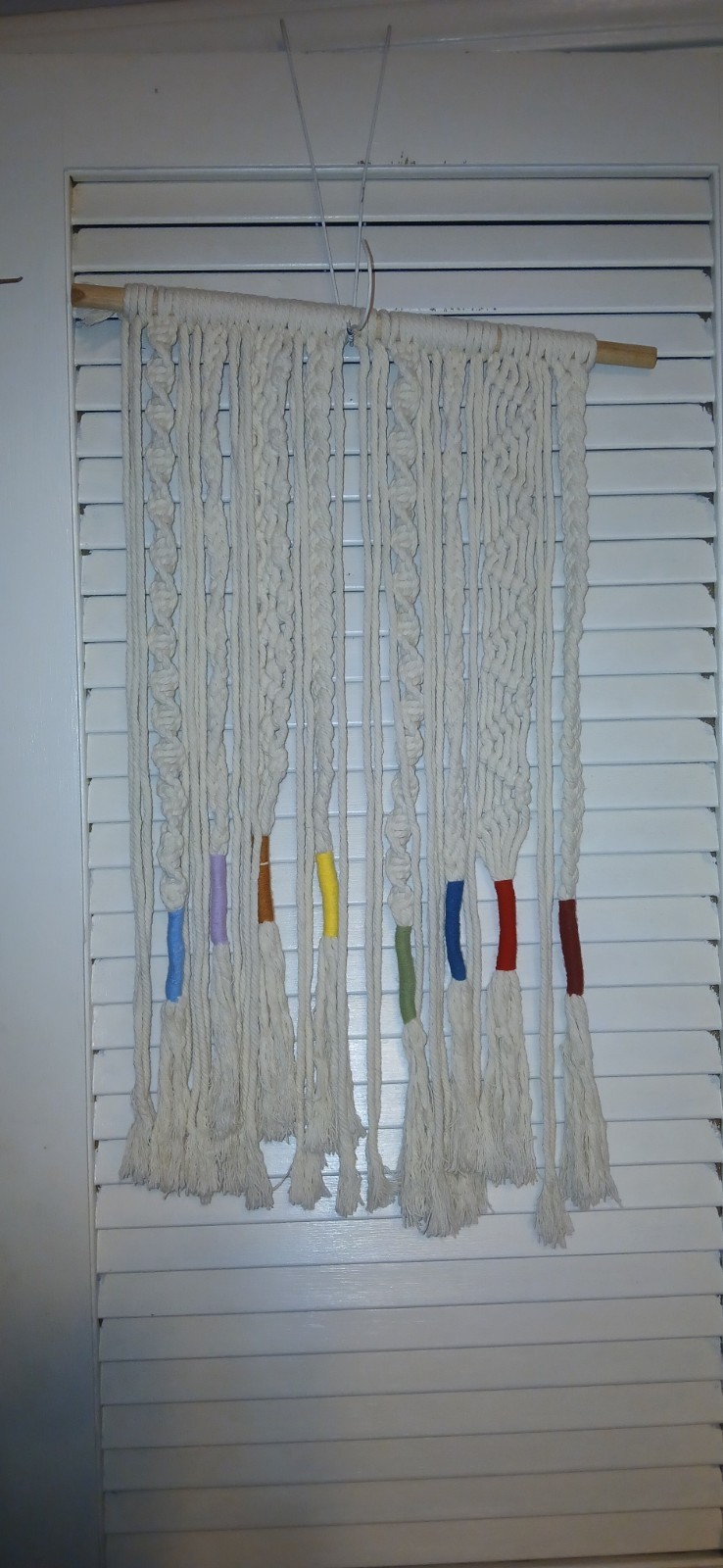 Macrame Wall Hanging Boho Home Backdrop Door Window Display Decor