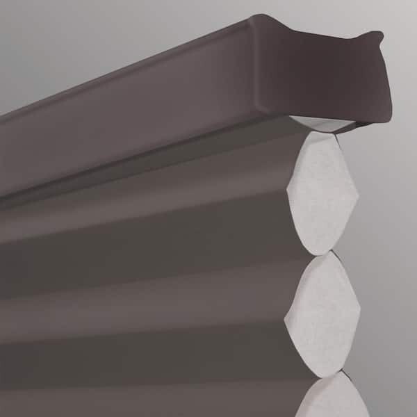 Custom Cut HDC Chocolate Cordless Light Filtering Cellular Shades