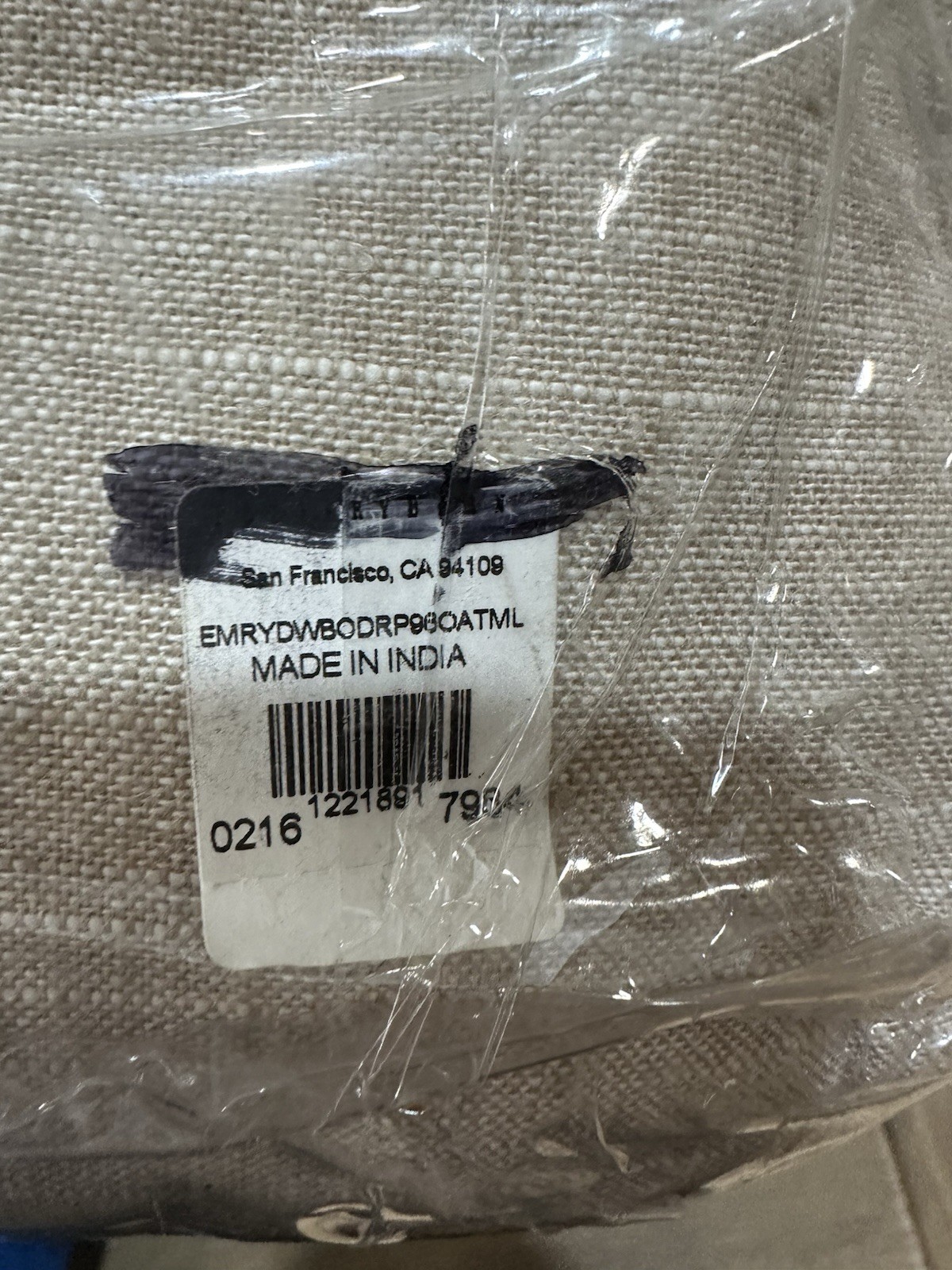 Pottery Barn EMERY Oatmeal blackout Drape 100×96″ multiples available