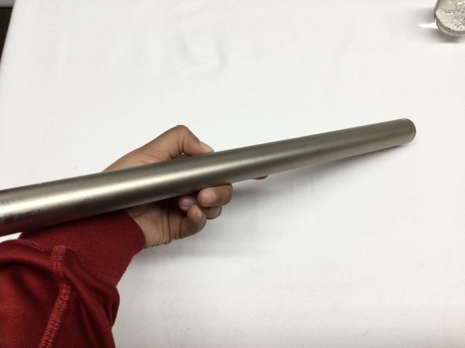(Sold By the Foot) 1 INCH Metal Rod Pole Curtain Drapery – Nickel color