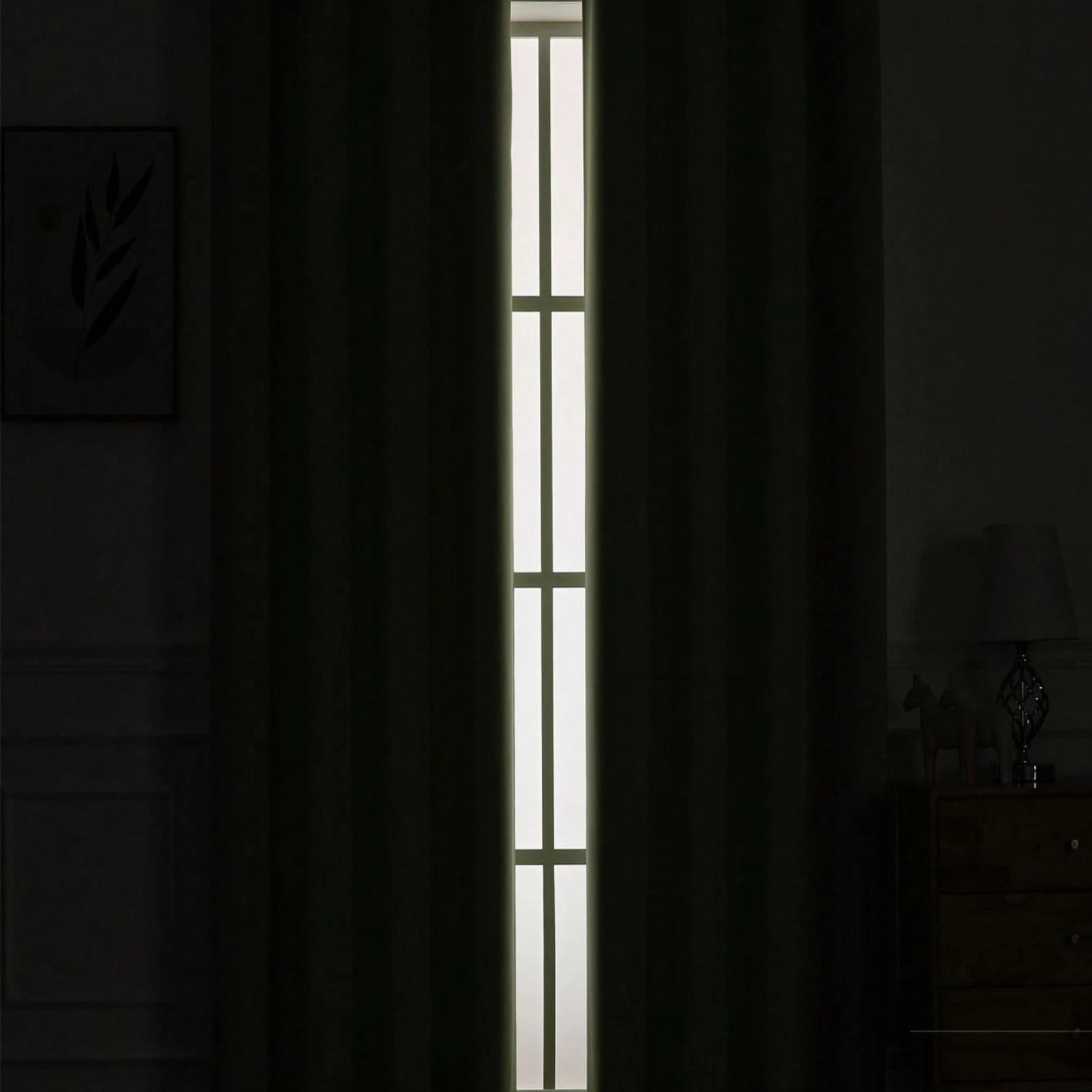Blackout Curtains UV-Blocking Thermal Insulated Living Room Curtain Window Drape