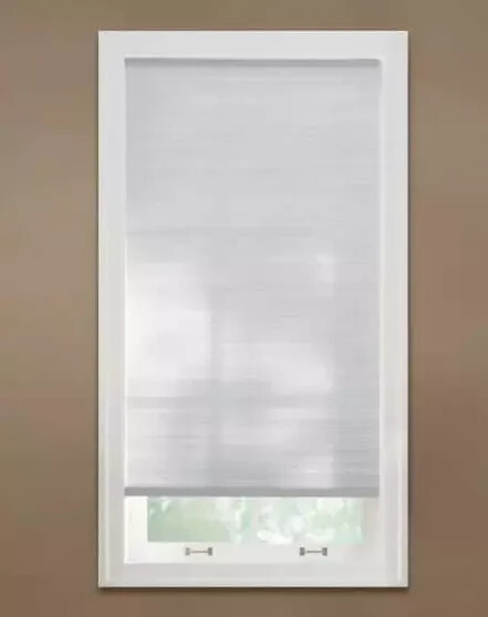 HDC Snow Drift Cordless Light Filtering Cellular Shade – 31.875″W x 72″L