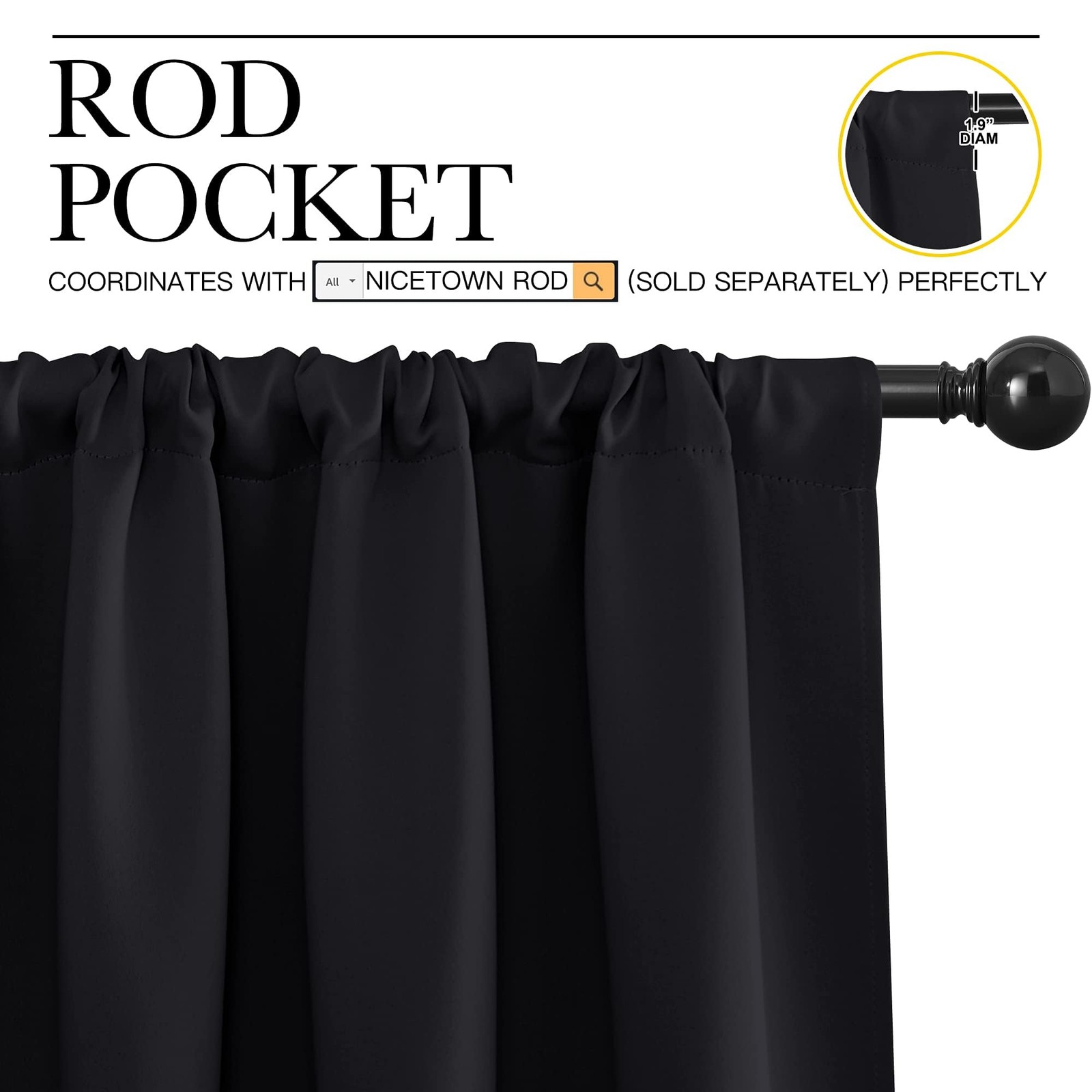Short Curtains 36 Inches Long, Black Out Rv Bunk Panels, Kitchen Window Curtains
