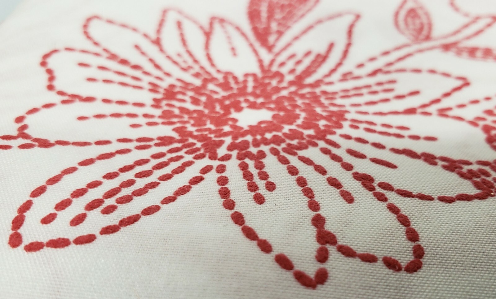 Kitchen Window Curtains Set:2 Tiers(28×36″)&Valance(56×15″)RED FLOWERS,AMELIA,RH