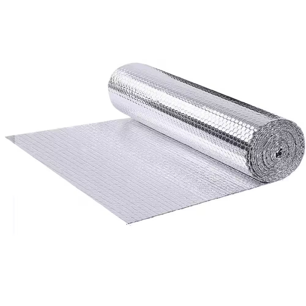 48 In. X 10 Ft. Radiant Barrier Reflective Insulation Foam, Aluminum Foil Window