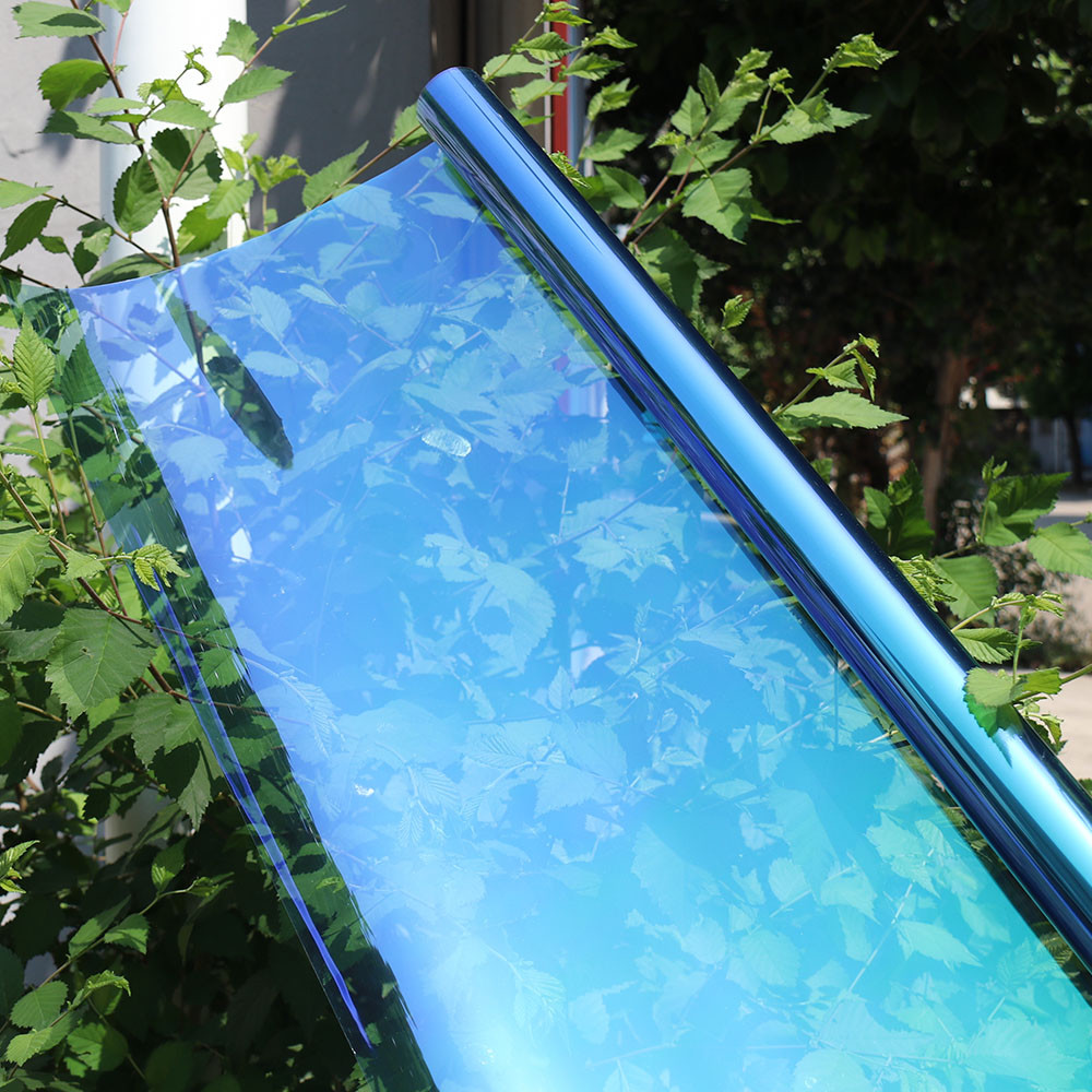 55%VLT Chameleon Window Film Car Side Solar Tint Nano Ceramic Sticker Adhesive