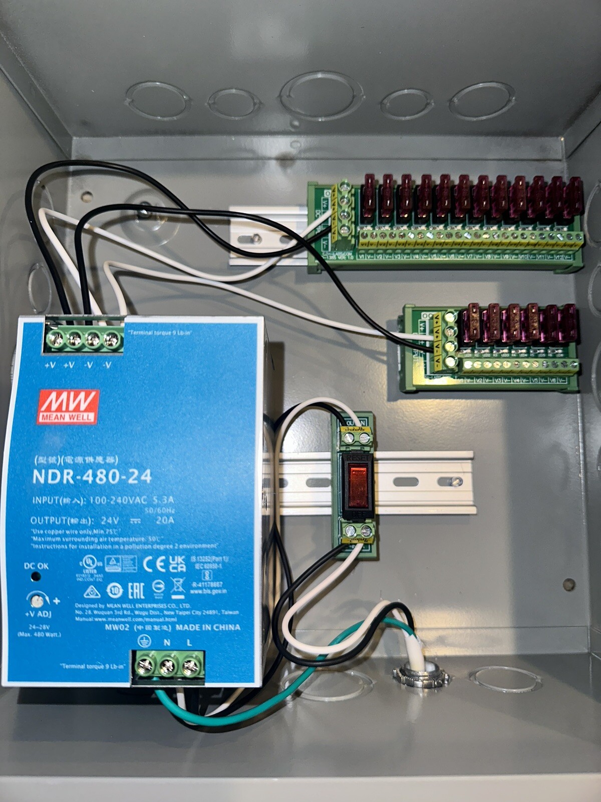 Somfy 24V Power Panel For Motorized Shades