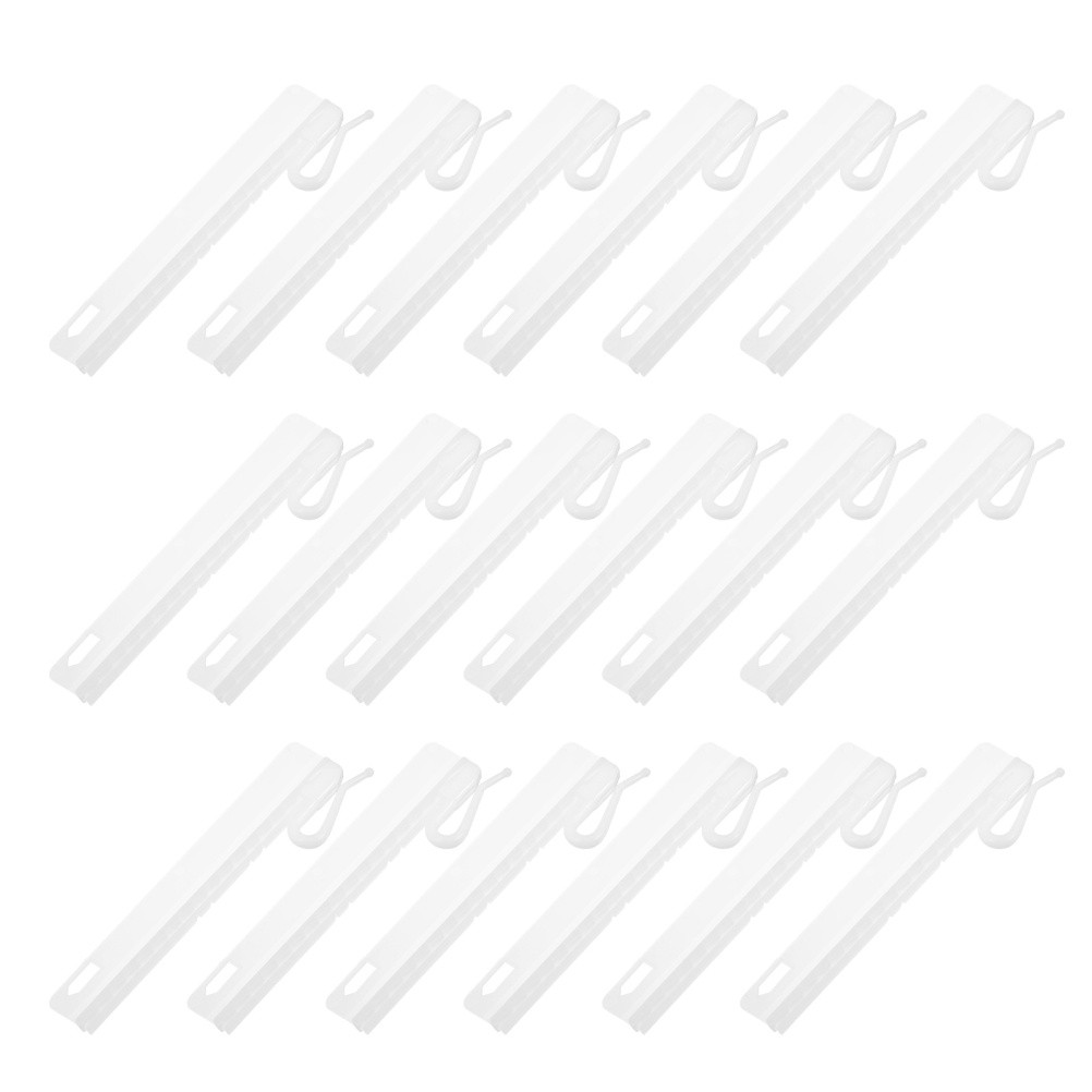 60 Pcs Clip-type Curtain Hook Adjustable Clips for Drapes Pleated Hooks Drapery