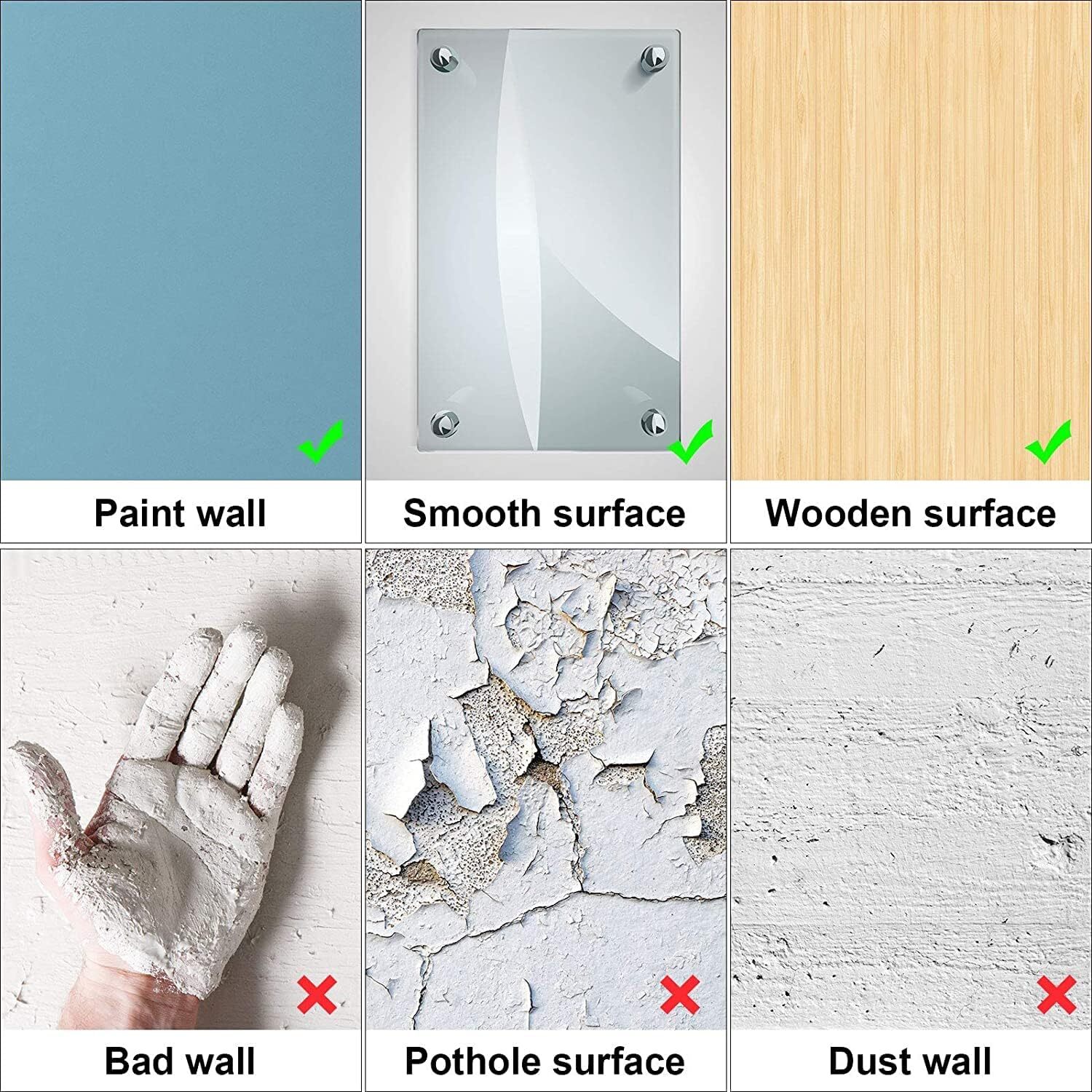 Outus 4 Sheets Unicorn Wall Decals Peel and Stick Watercolor Multicolor
