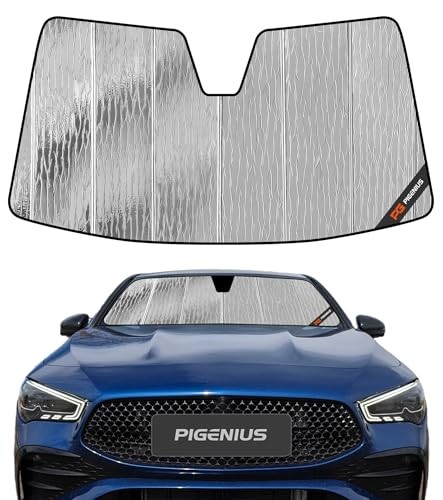 Windshield Sun Shade for Mercedes-Benz CLA 2020-2025 2020-2025 CLA Silver