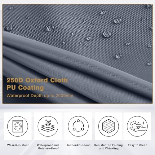 Screen Side Panel with Window for Screen Room Coffee 12×12 Gray
