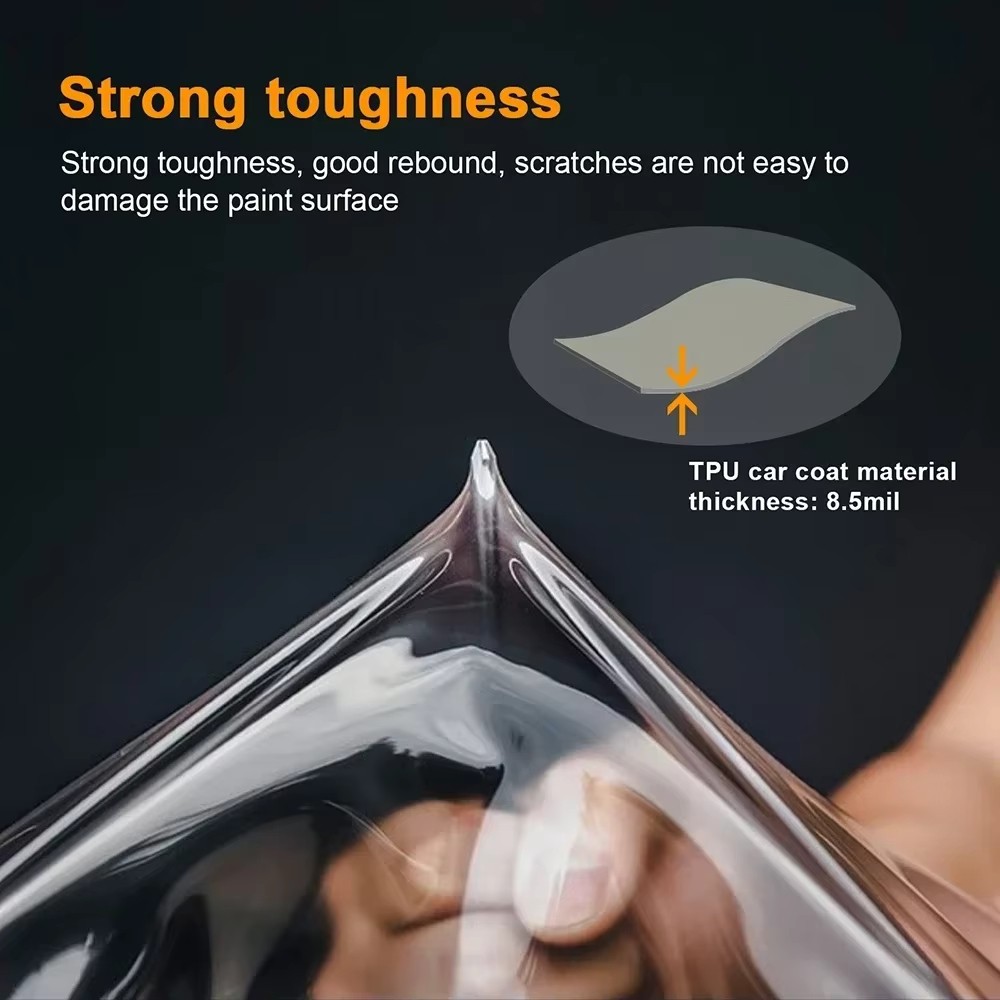 Tesla 3/Y/X/S 2016-2024 Pre-Cut Car Paint Protection Film Full Front Kit PPF TPU
