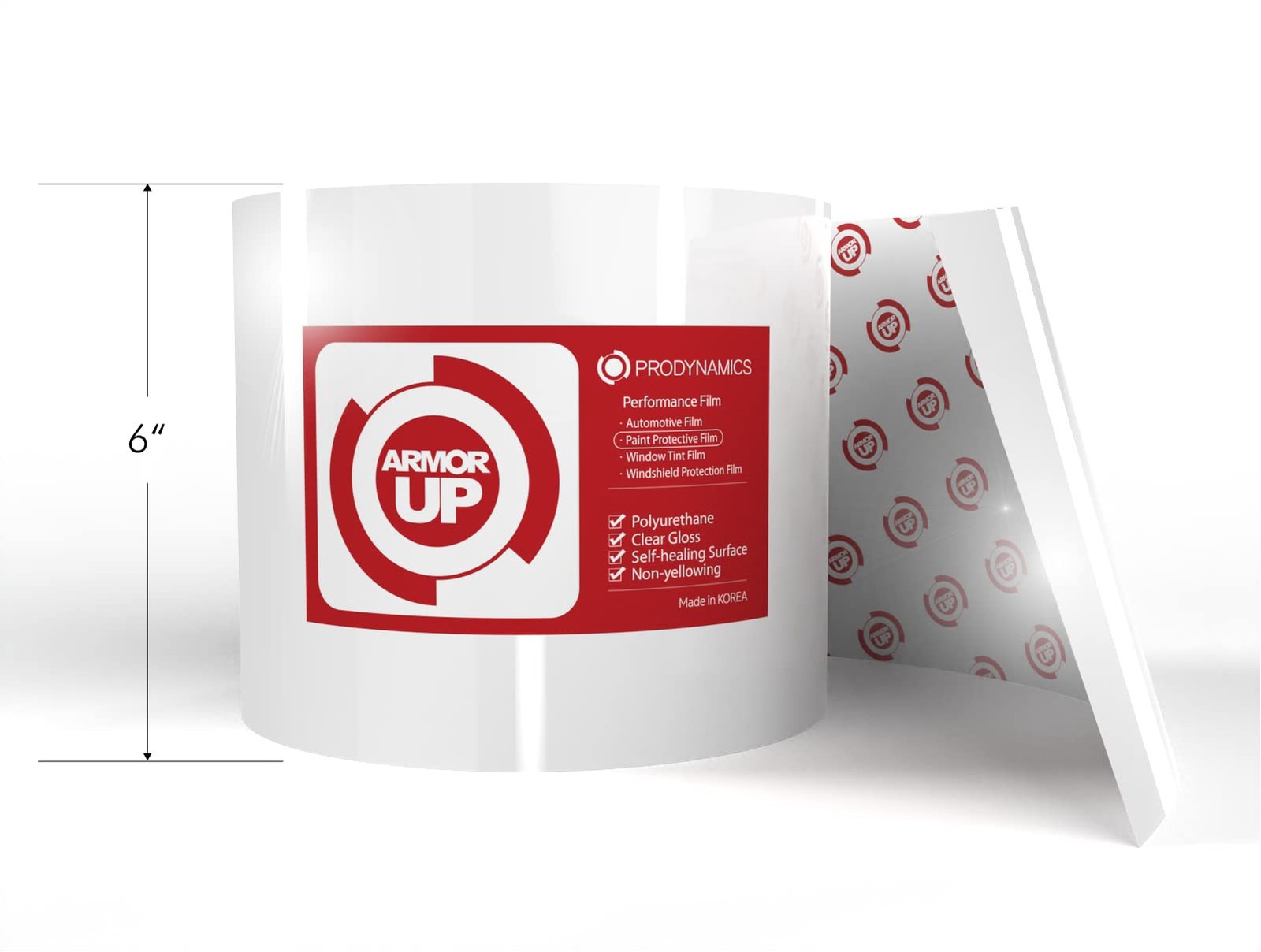 Clear Paint Protection Film 6″x120″ Roll – 8-mil TPU for Cars & Trucks