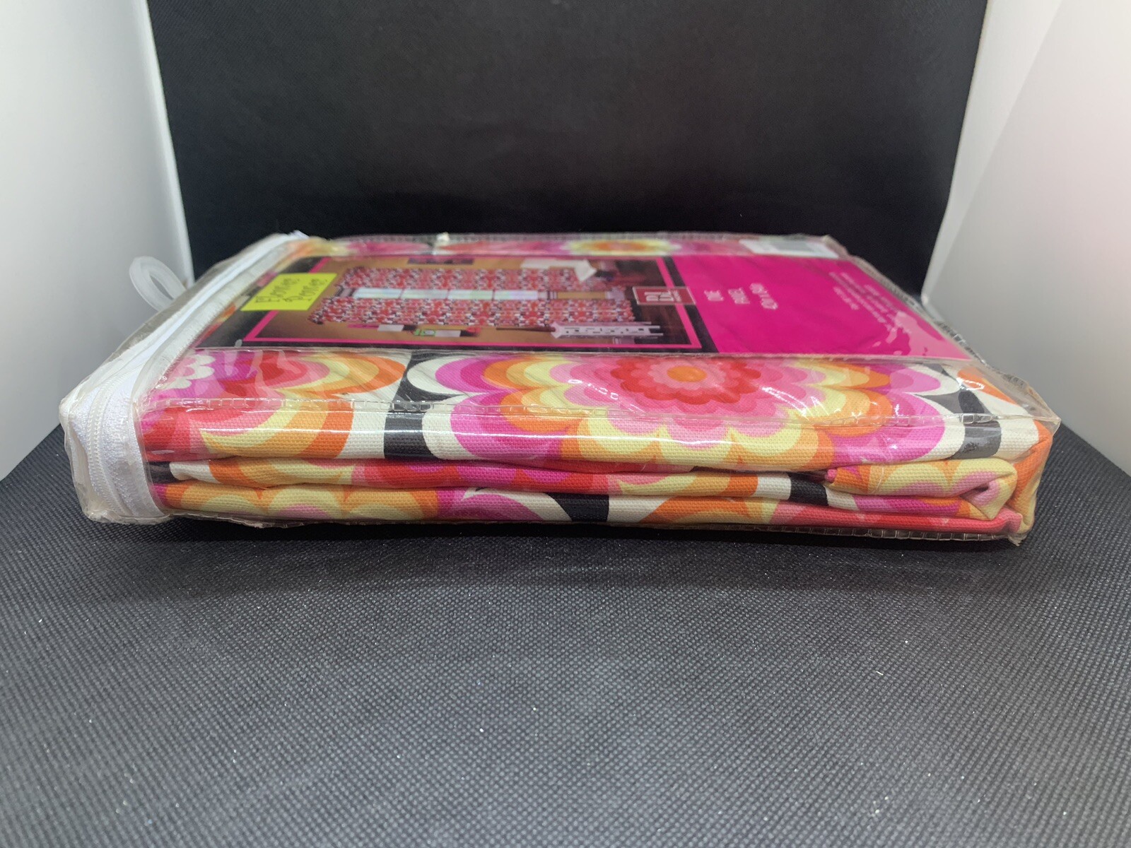 One Panel Drape Curtain 44 in x 84 in Flower Power Pink by BL Home UNOPENED NEW