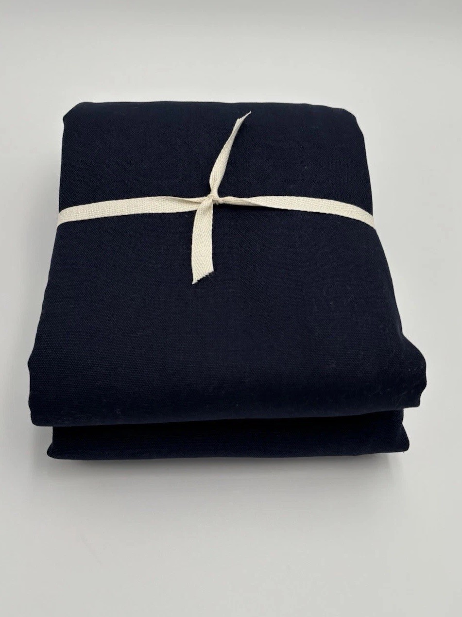 Pottery Barn Kids Quincy Cotton Canvas Blackout Curtain ~ 44” x 96” ~ Navy