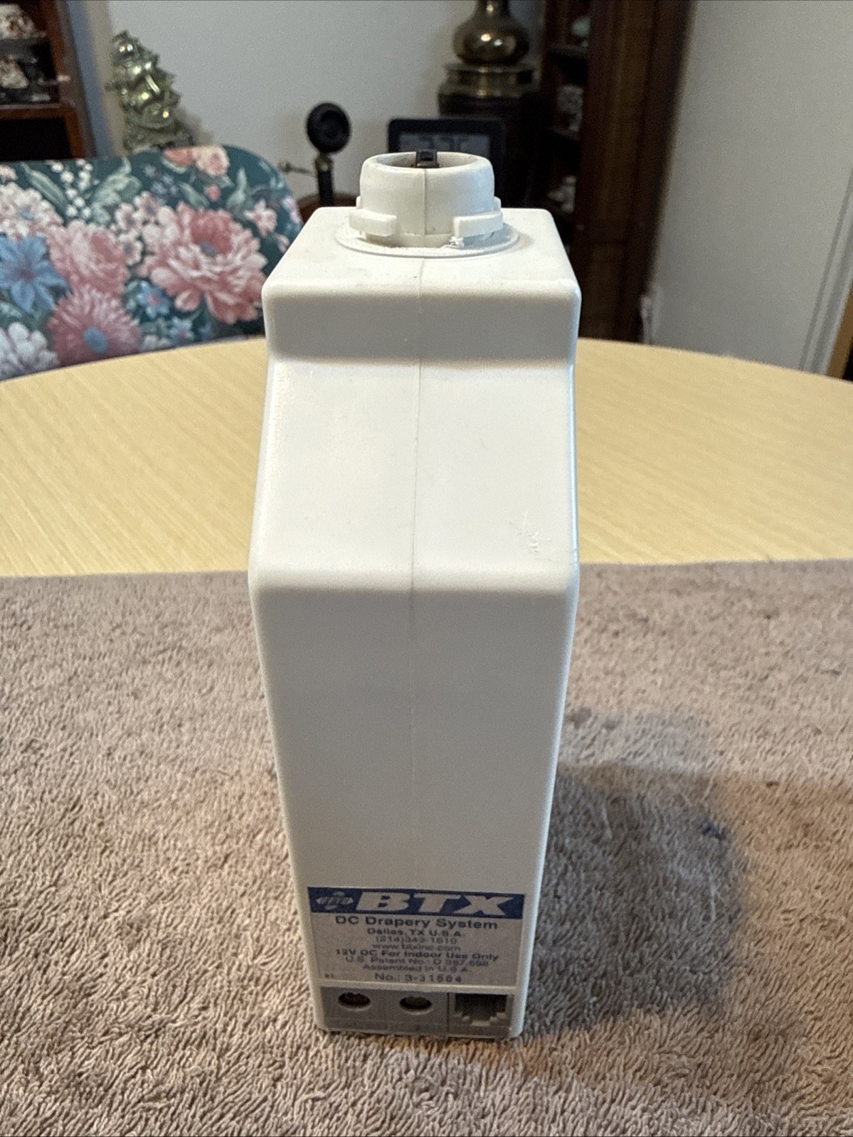 BTX branded motorized drapery system motor controller