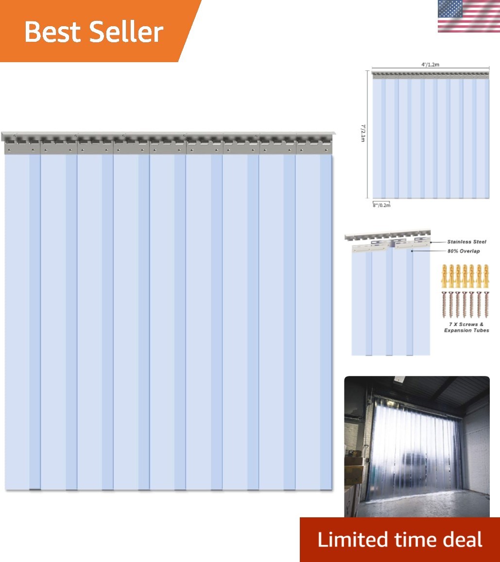 Versatile 9-Piece Indoor Door Curtain Set 84″x48″ – Eco-Friendly & Stylish