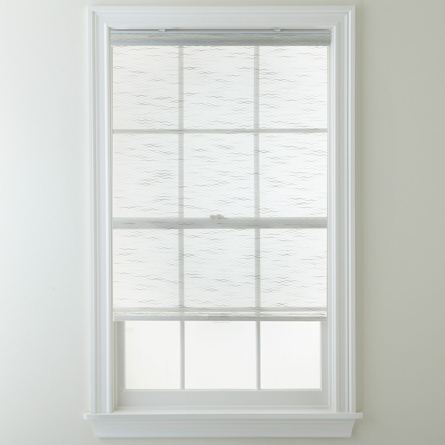 Organic Pattern Sheer Cordless Roller Shade