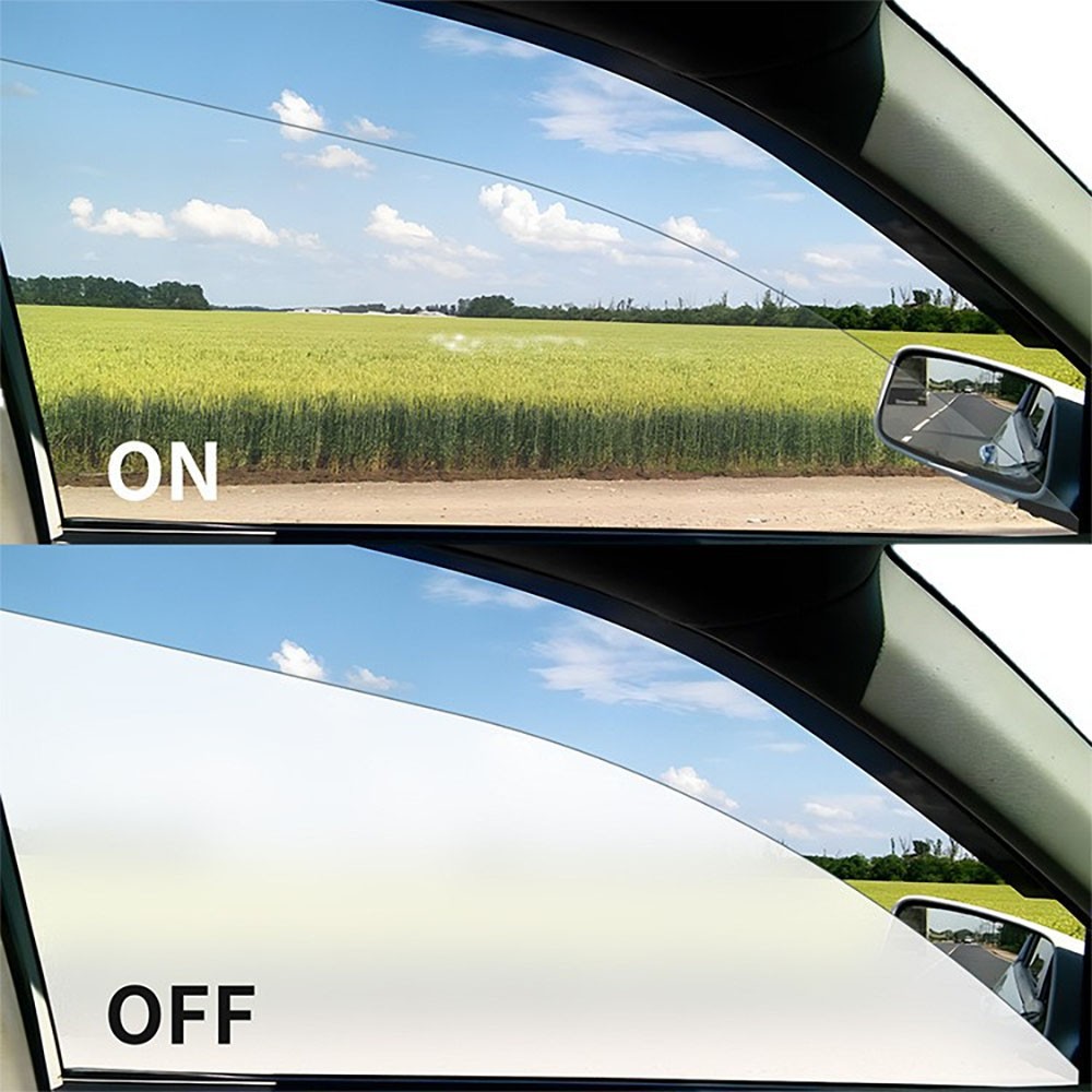 Intelligent Car Window Smart Dimming Film Switchable Glass Film Water Resistant