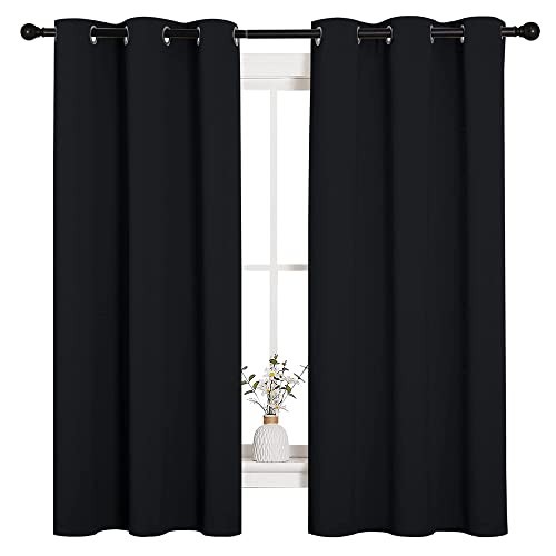 Halloween Blackout Curtain Panels Set of 2 42×63 Inches Window Drapes Grommet