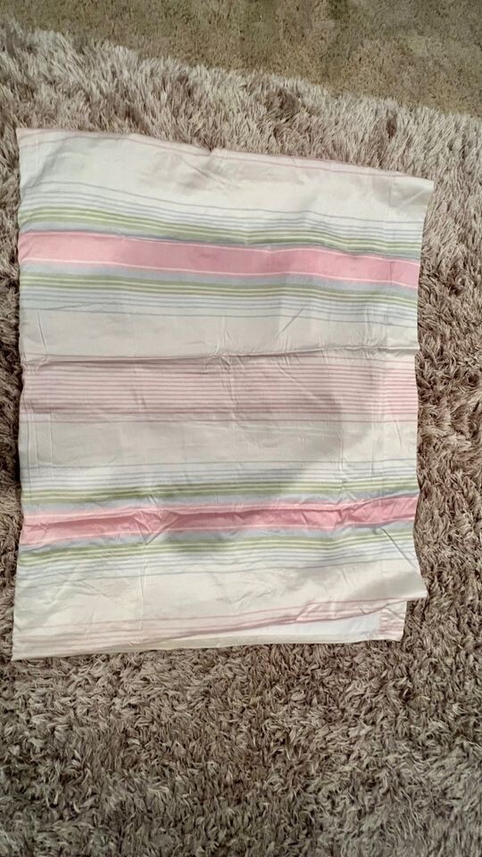 Pottery Barn Kids 100% Silk Curtains – 50×84 inches – White, Blue, Green, & Pink