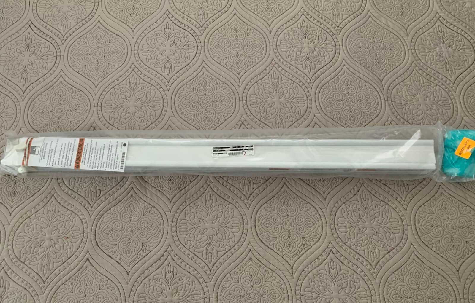 NEW COMFORTEX White Honeycomb Cellular Left Hand Corded Shade 40.75″ x 96″ max.