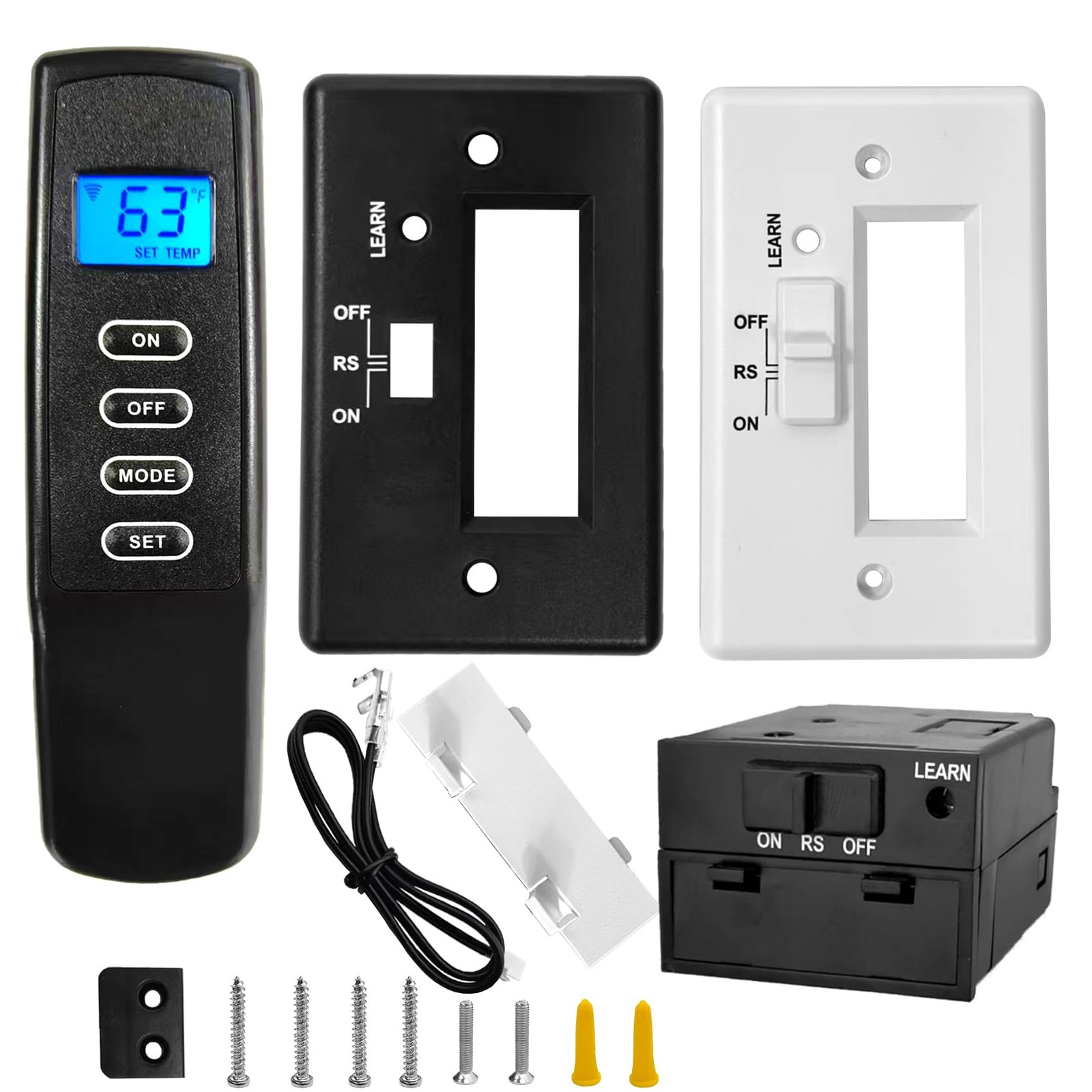 Upgraded Fireplace Remote Control Kit,with Skytech Majestic Ambient Empire Mo…