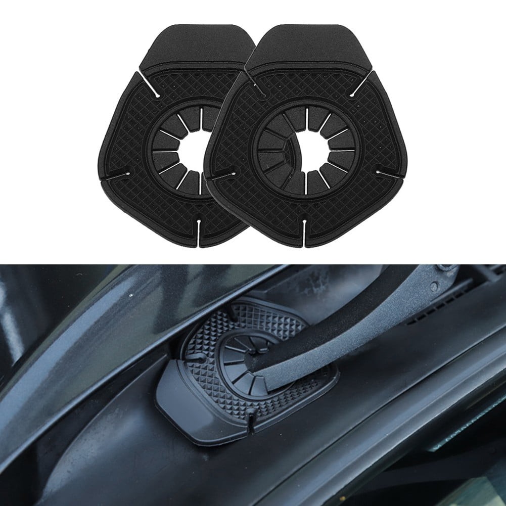 2 Pack Windshield Wiper Cover – Silicone Bottom Hole Protector (Prevents Debris)