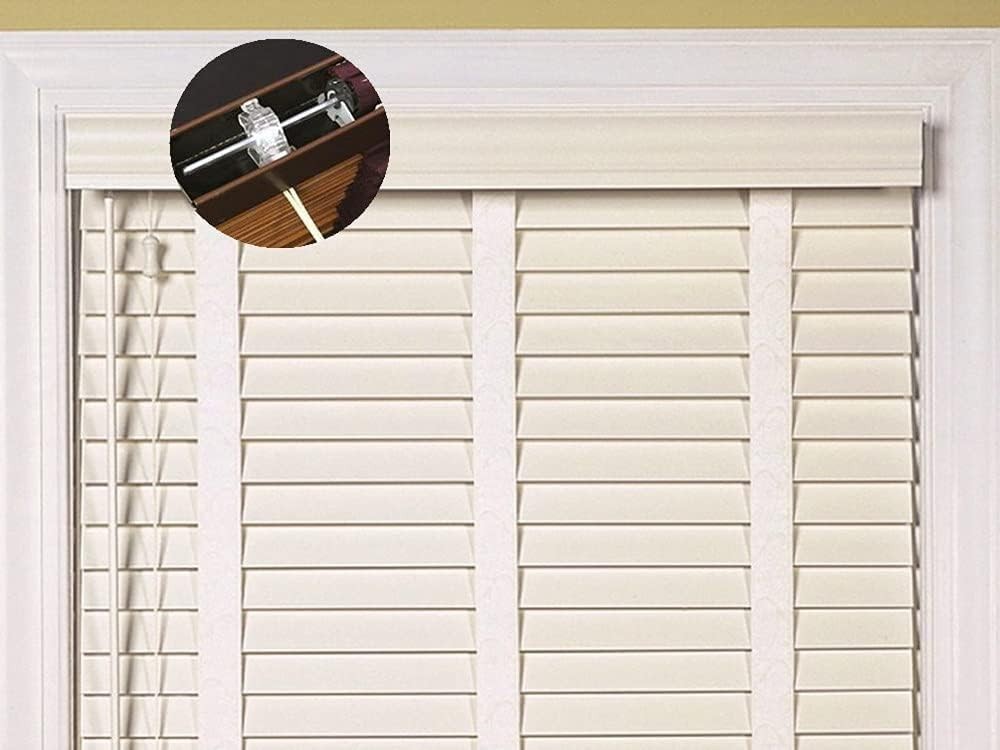 2Pcs Wand Tilter for 2″ Low Profile Horizontal Blinds Tilt Mechanism Hook