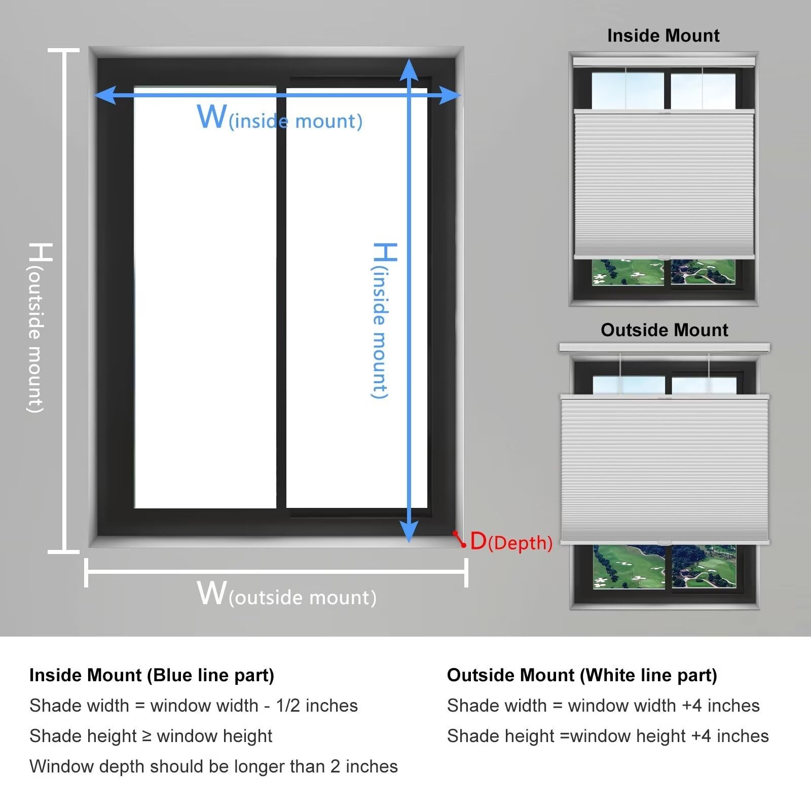 Changshade Blackout Top Down Bottom Up Cellular Shades Cordless Honeycomb