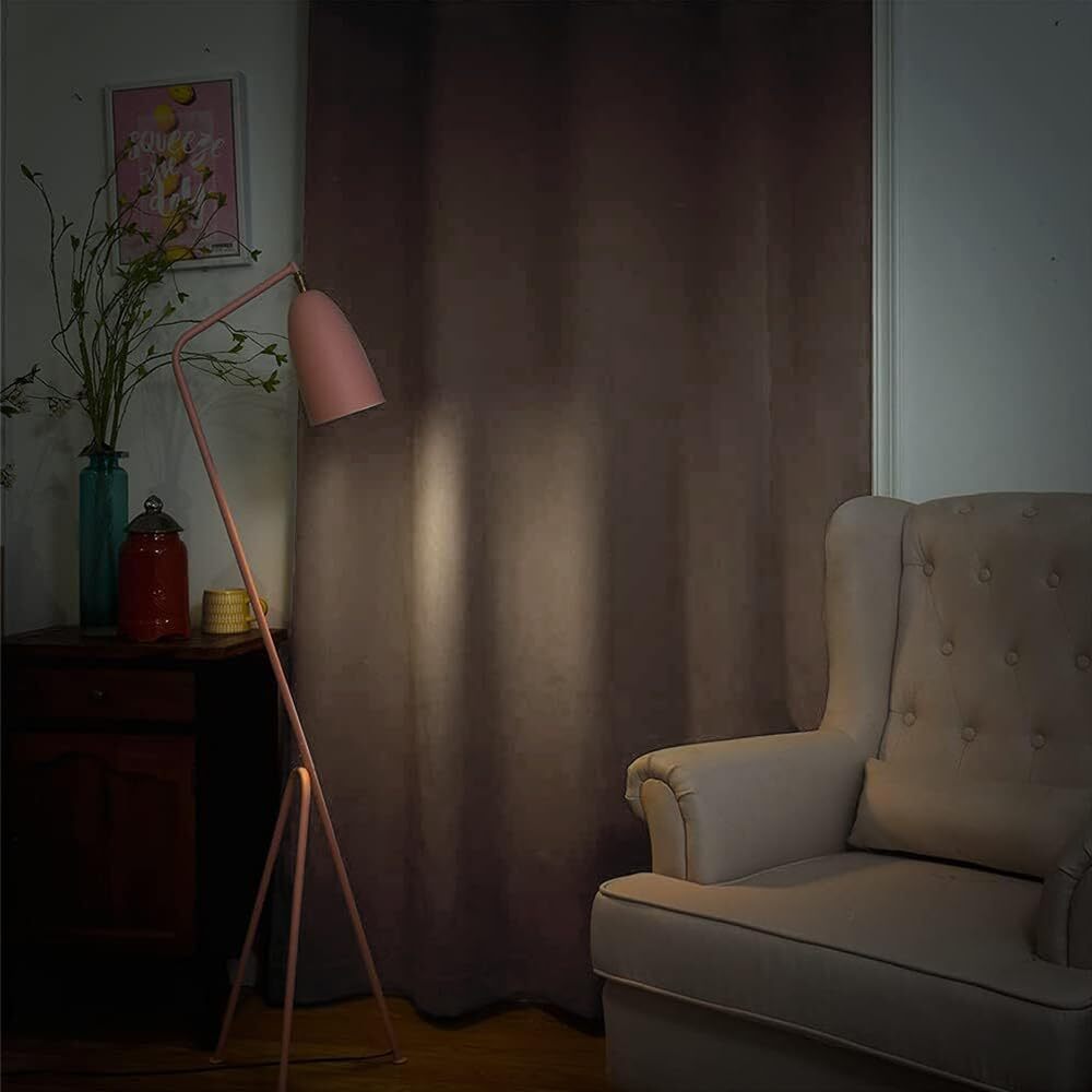 Rose Home Fashion Blackout Patio Door Curtain Thermal Insulated 100W x 84L T…