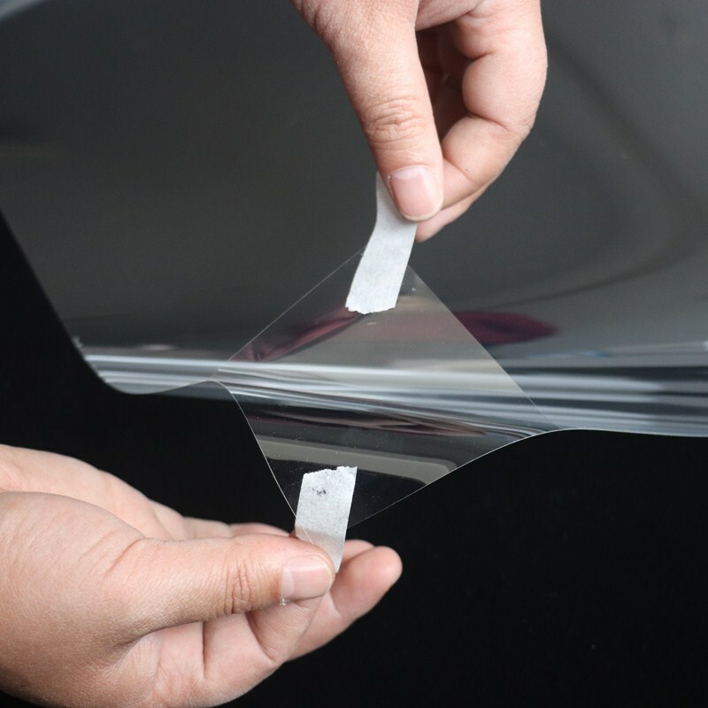 Clear Self Adhesive Window Security Film Sticker Table Glass Shatter Protection