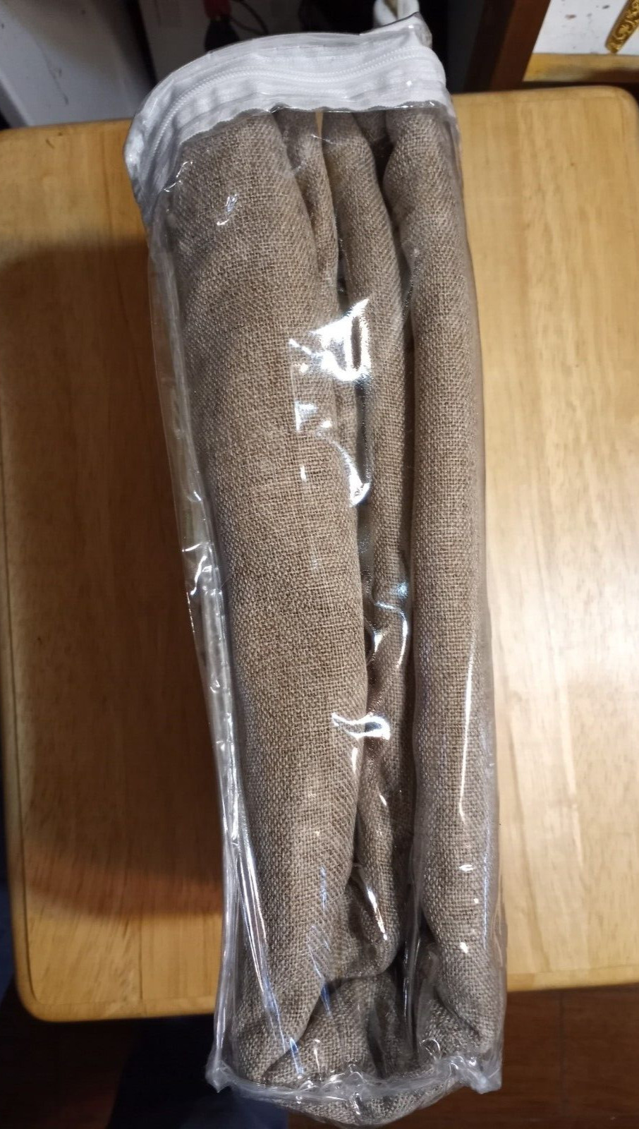 Plow & Hearth Madison Double Blackout Curtain Panels Driftwood 40″ W x 45″ L