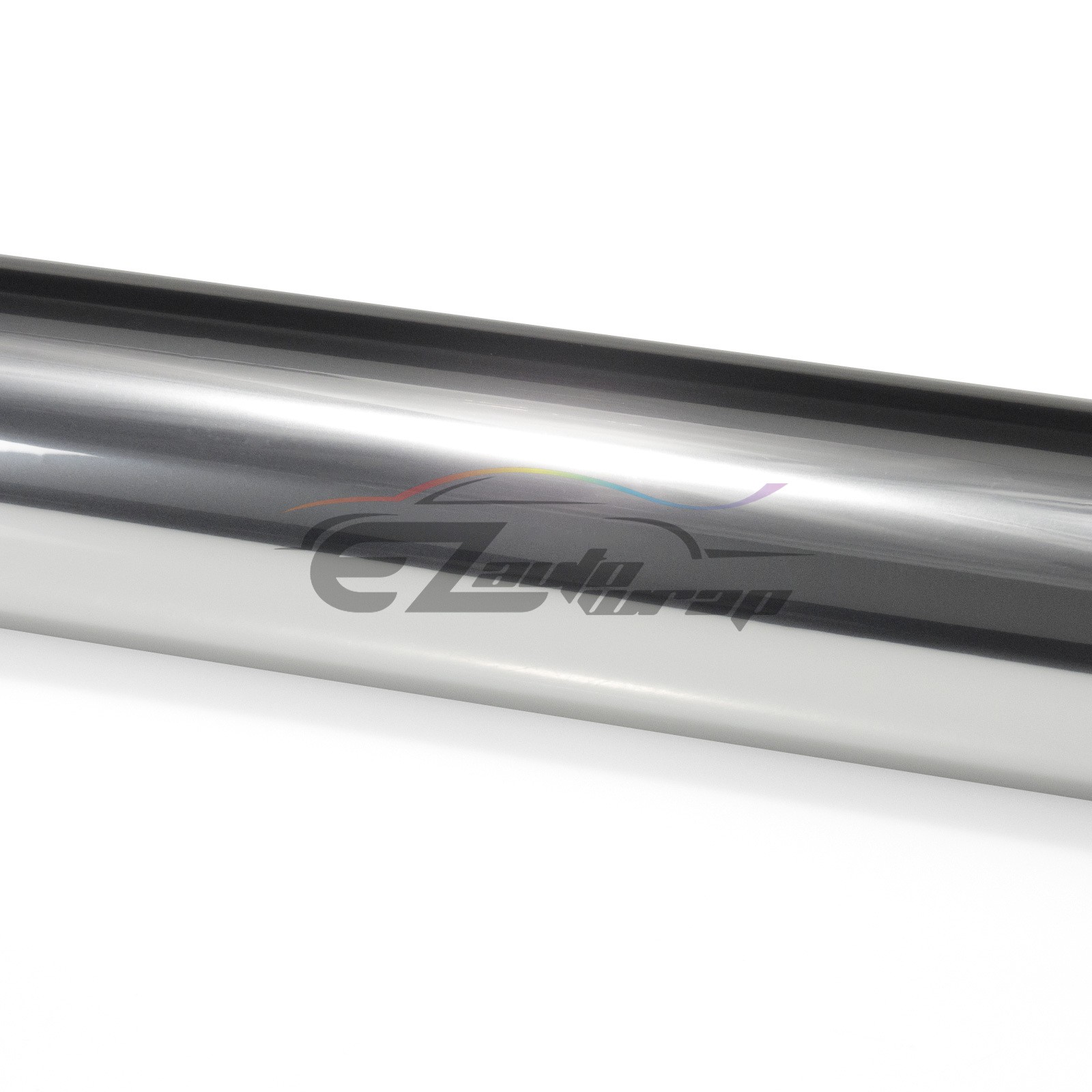 Silver Chrome Window Tint One Way Mirror Film UV Heat Reflective Home Office DIY