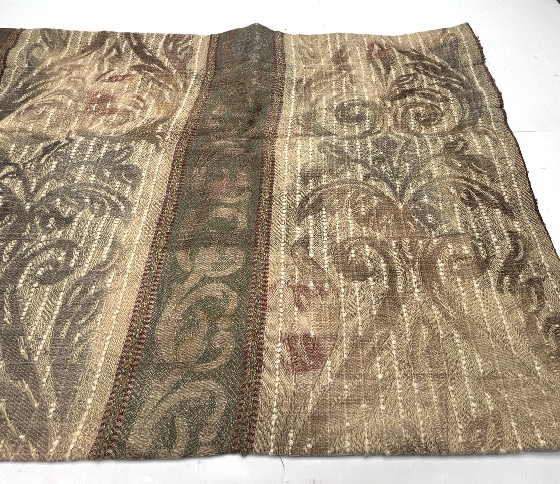 Croscill Blouson Valance 89”x15” Logan Gold BV3652 Antique