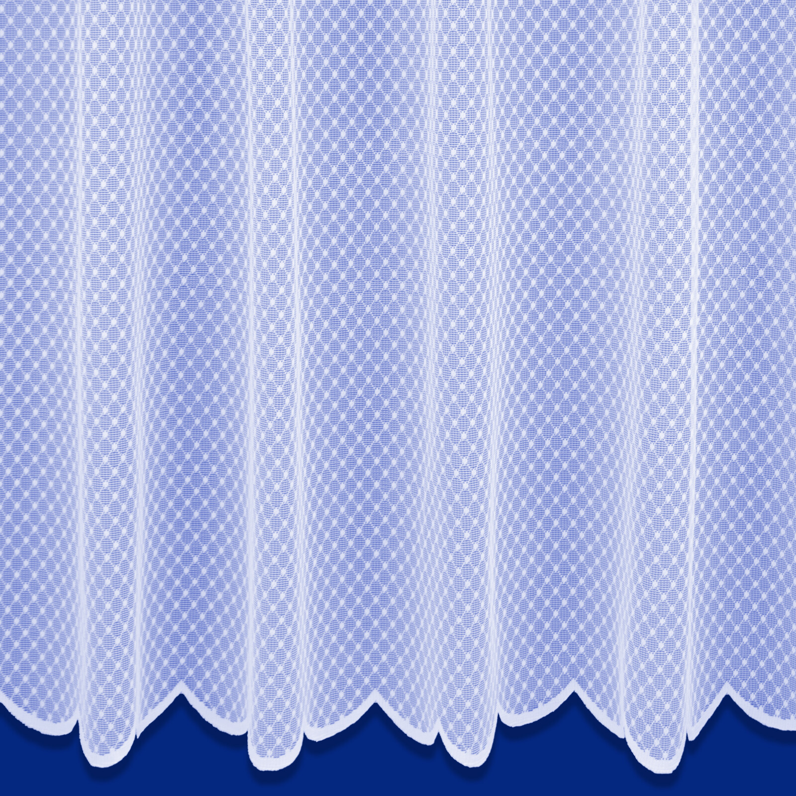 Net Window Net Curtains White Lace Slot Top Heading – Sold By The Metre