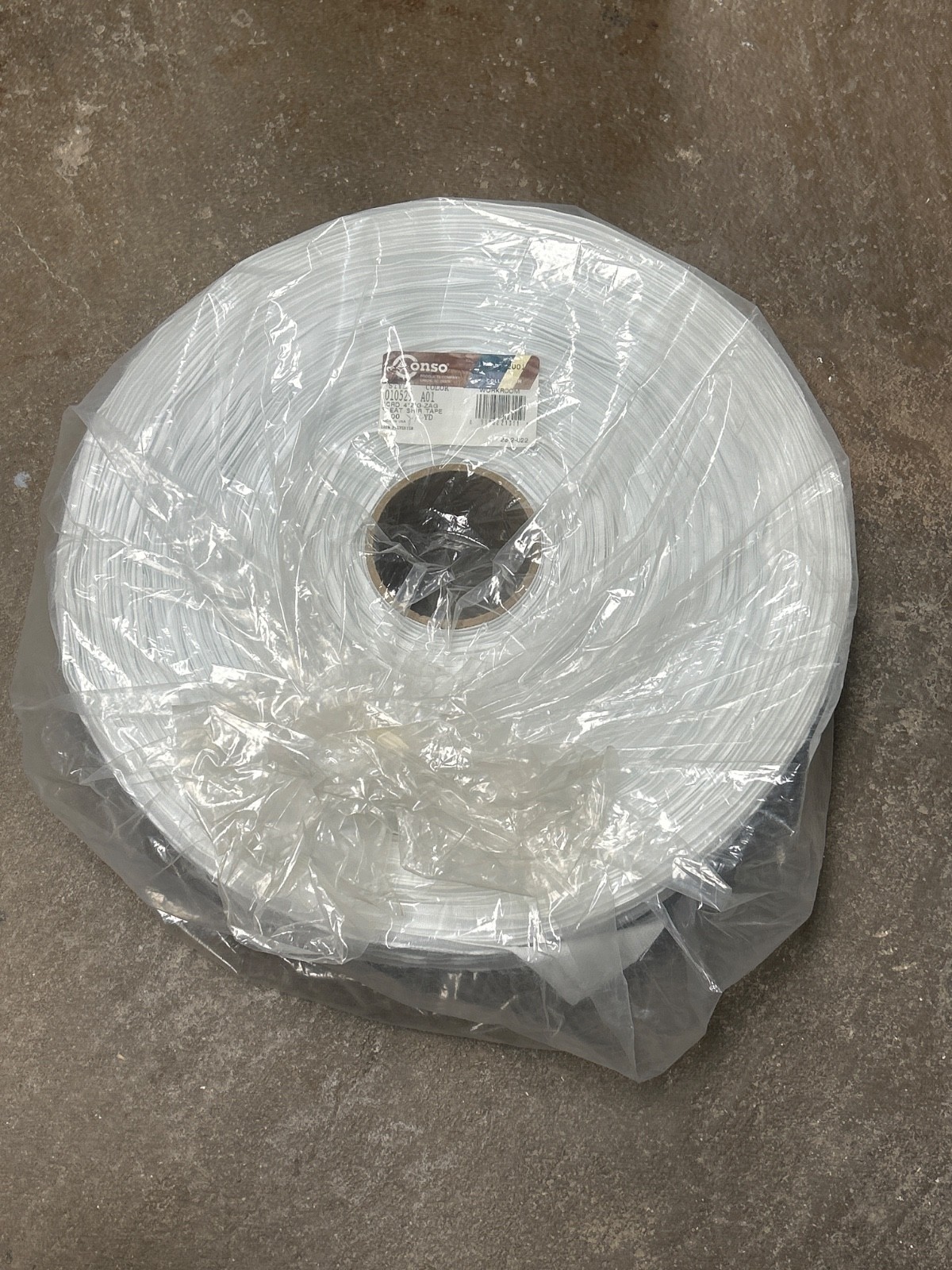 Conso Bestpleat Lg Spool Drapery 4” 100 Yards SEALED Roll Vintage Curtains
