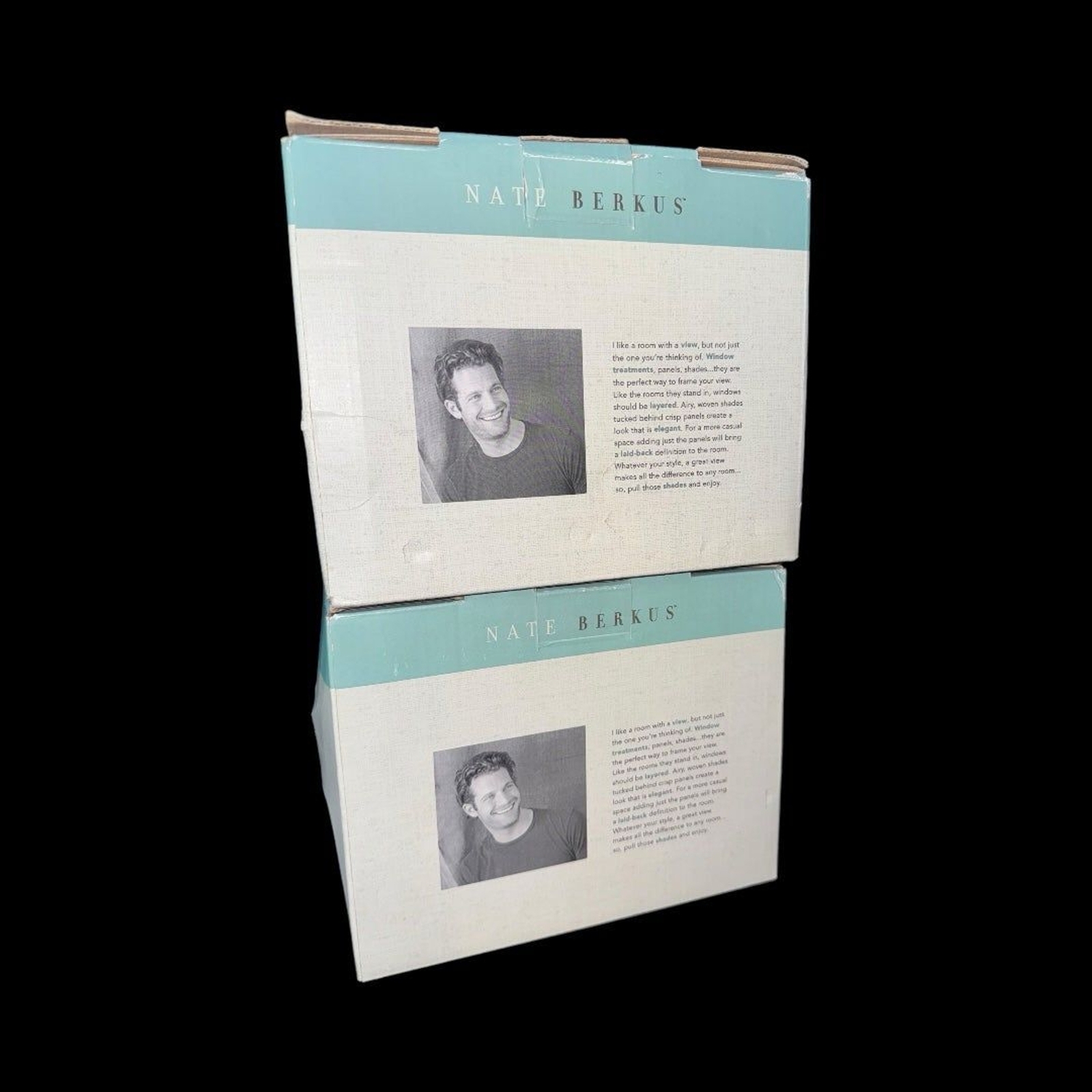 NIB Nate Berkus Contemporary Curtain Pair of Holdback Arms x 2